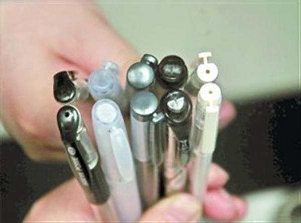 書(shū)寫(xiě)筆上“救命孔”氣密檢